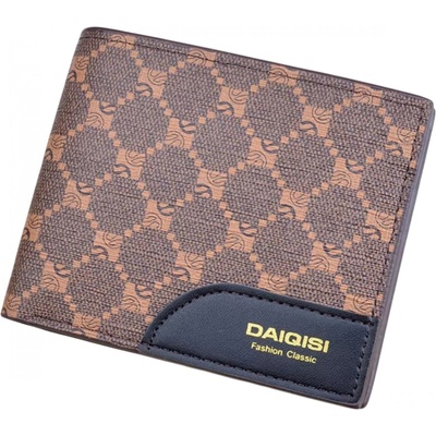 HARAHU Мъжко портмоне Daiqisi ED-35902 - Тъмно кафяво KP35902 (ED-35902)
