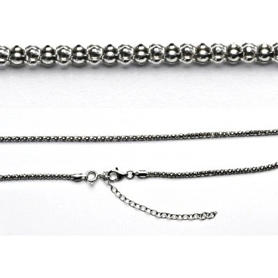 Čištín Stříbrný řetízek hádě adjusta 12413