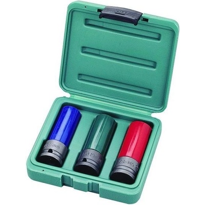 Hlavice na kola 3ks, 1/2" CrVa, PROFI