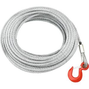 vidaXL Стоманено въже за тирфор 800 кг 20 м (146674)