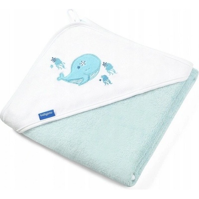 Baby Ono Bambusová Osuška S Kapucňou 85x85 cm modrá