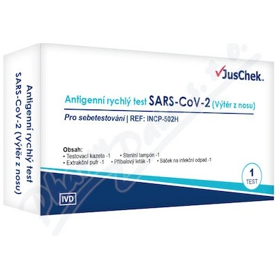 JusChek SARS-CoV-2 antigenní rychlý test 1 ks