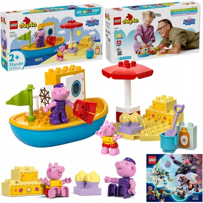 LEGO® DUPLO 10432 Prasiatko Peppa a výlet na loďke