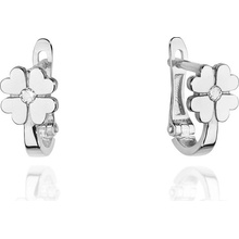 Blink-Blink Diamantové náušnice ŠTVORLÍSTOK 3344BDB