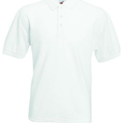 Fruit of the Loom pánská směsová polokošile F502 bílá