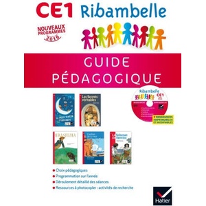 Ribambelle CE1 série rouge éd. 2016 - Guide pédagogique + CD-Rom (2024)
