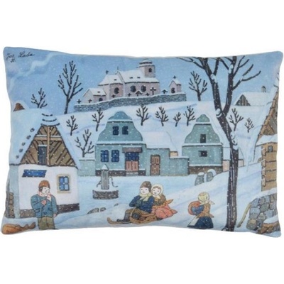 MÚ Brno Polštář Lada Zimní radovánky 45x30