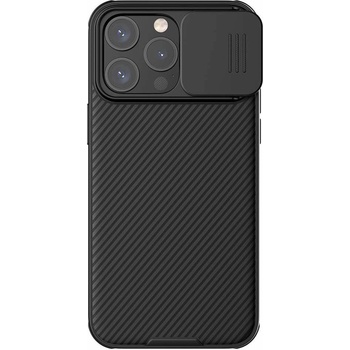 Nillkin CamShield Pro Magnetic Hard Case - хибриден удароустойчив кейс за iPhone 15 Pro Max (черен)
