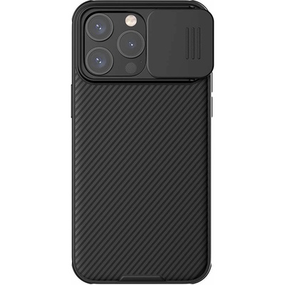 Nillkin CamShield Pro Magnetic Hard Case - хибриден удароустойчив кейс за iPhone 15 Pro Max (черен)