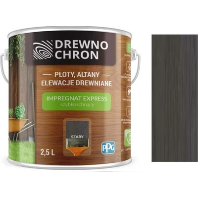 Drewnochron Impregnát Express Šedý 2,5L