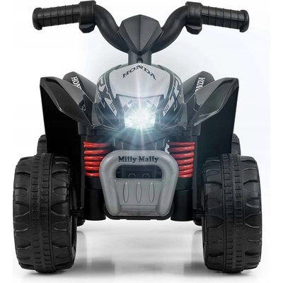 Elektrická štvorkolka Milly Mally Honda ATV černá