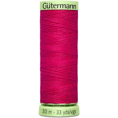 Nit PES Gütermann JEANS - extra silná 30 (30m) barva 382 - růžová