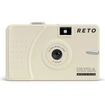 RETO 35mm Ultra Wide Slim Film Camera Cream
