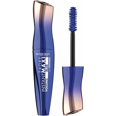 Deborah Milano modrá řasenka pro maximální objem řas s ceramidy Electric Blue 12 ml