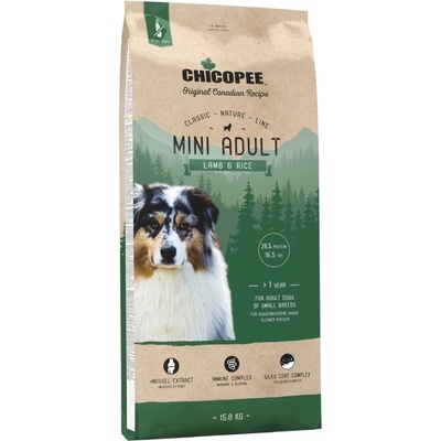 Chicopee Mini Adult Lamb & Rice 15 kg