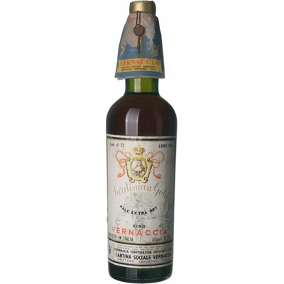 Cantina Sociale Vernaccia Vernaccia suché bílé 1961 0,75 l (holá láhev)