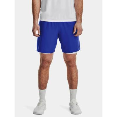 Under Armour UA Woven Graphic Shorts-BLU modré