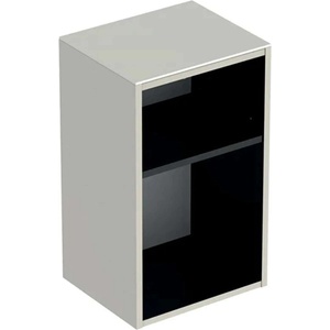 Geberit Smyle Square - Страничен шкаф, отворен, пясъчносив 500.358. JL. 1 (500.358.JL.1)