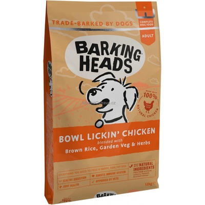 Barking Heads Bowl Lickin’ Chicken Adult 2 x 12 kg