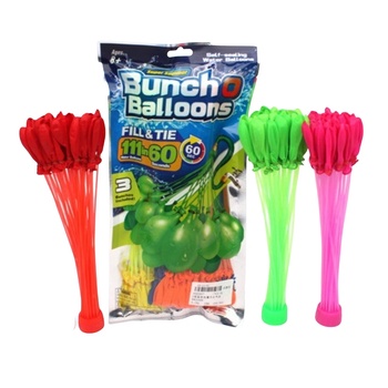 Комплект 111 бр. Bunch водни балони за бързо пълнене