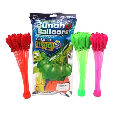 Комплект 111 бр. Bunch водни балони за бързо пълнене