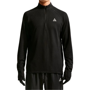 Nike Мъжка спортна тениска Nike ACG Dri-Fit Trail Midlayer Half Zip Running shirt - Black / Black / Summit White (216-9113-0112)