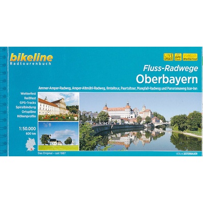 cykloprůvodce Oberbayern Fluss Radwege 1:50 t. německy