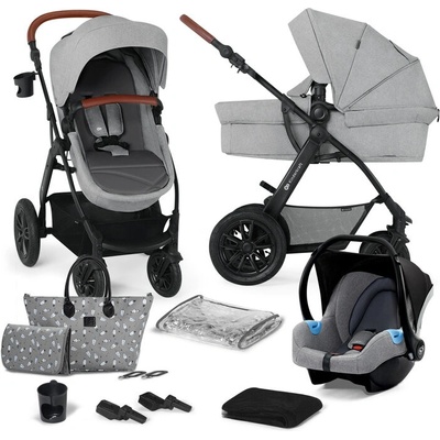 KINDERKRAFT SELECT kombinovaný Xmoov 3v1 Light Grey Premium 2020