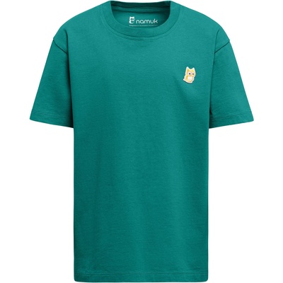 Namuk Детска тениска Namuk Kid's Coba Cotton T-Shirt Hina T-shirt - Jade Green - размер 104/110 (EU) (704-3848-0311)