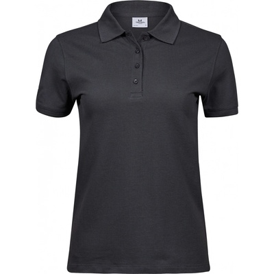 Tee Jays Dámske polo tričko TJ1401 Dark Grey Solid