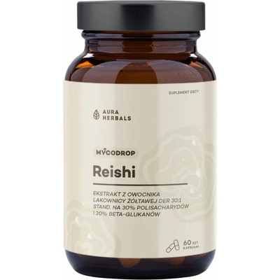 Aura Herbals Mycodrop Reishi 30:1 60 kapsúl