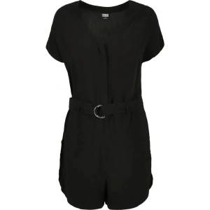 Urban classics Short sleeve romper - Black (Black)