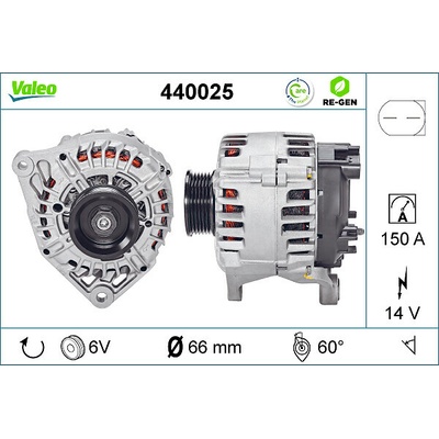 Alternátor VALEO 440025
