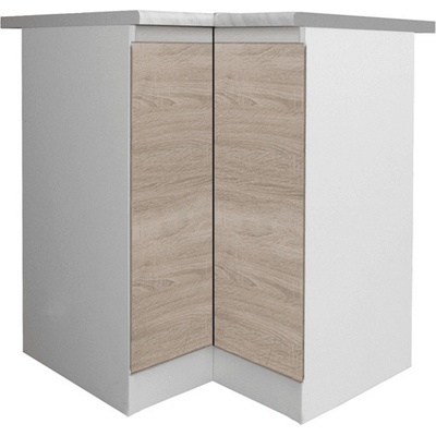 Долен шкаф ъглов Line дъб сонома