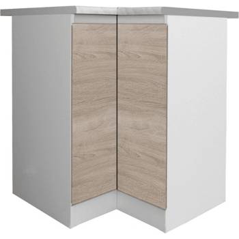 Долен шкаф ъглов Line дъб сонома