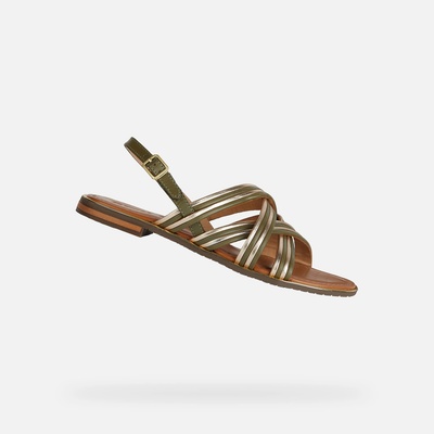 Geox Зелени дамски сандали Geox Sozy Plus Geox | Zelen | ЖЕНИ | 36