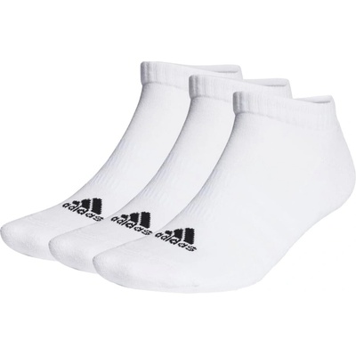 adidas Performance Cushioned Low-Cut Socks 3 Pairs Bílá