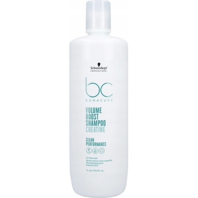 Veganský šampon Schwarzkopf BC Volume pro objem vlasů 1000 ml