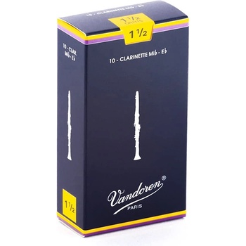 Vandoren Платък за кларинет Vandoren CR1115, За MiB кларинет, Размер 1.5 (CR1115)