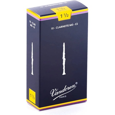 Vandoren Платък за кларинет Vandoren CR1115, За MiB кларинет, Размер 1.5 (CR1115)
