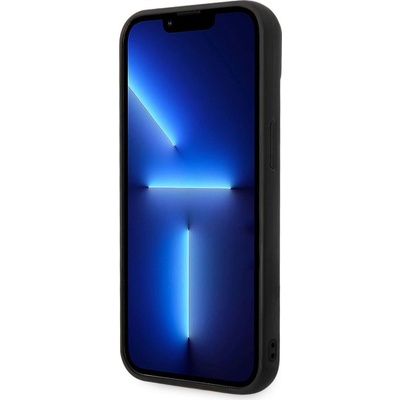 KARL LAGERFELD Гръб Karl Lagerfeld Quilted Puffy Ikonik Logo Case за iPhone 14/13 - Черен (3666339077716)