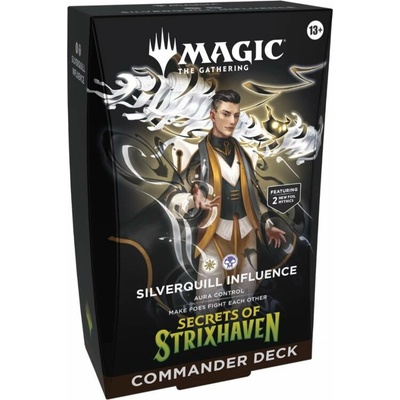 Wizards of the Coast Magic The Gathering Secrets of Strixhaven Commander Deck - Silverquill Influence