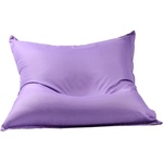 PUFRELAX Пуф, Голяма възглавница, 350л. , Magic Pillow - Panama Liliac, Перящ се калъф, Водоустойчив, Пълнеж от Полистиролни перли, 8294 (PUF-G-MP-PEX-VLT) - topmall