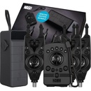 Rybářské signalizátory Nash Sada Signalizátorů Siren R4 3+1 + Powerbanka Powerbanx 80K Hub Bundle