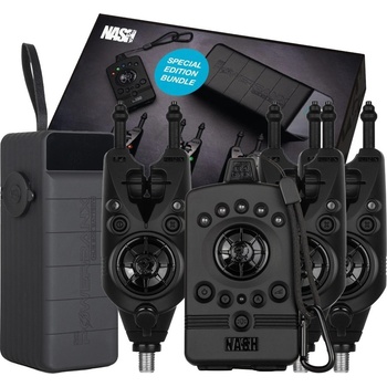 Nash Sada Signalizátorů Siren R4 3+1 + Powerbanka Powerbanx 80K Hub Bundle