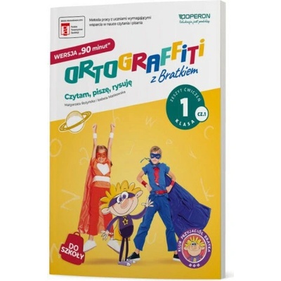 NEW. Ortograffiti 1. Zeszyt ćwiczeń 1. Wersja "90 minut"
