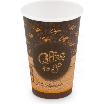 Wimex Papierový pohár ,,Coffee to go,, O80mm 330ml `ML: 0,3L 10oz`