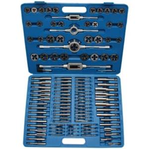 BGS technic Комплект инчови и метрични плашки и метчици, 110 броя; bgs technic 900