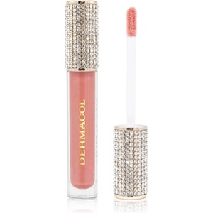 Dermacol Diamond Edition Peptide Lip Glaze гланц-грижа за устни с пептиди цвят 03 Honey Blush 2.5ml
