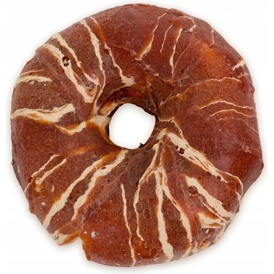 Hau&Miau psí pamlsek donuty z kůže obalené kachnou 10-11 cm 500 g